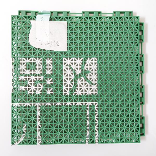 140g Sport All PP Tiles for Outdoor Gym Flooring Volleyball Badminton Basketball