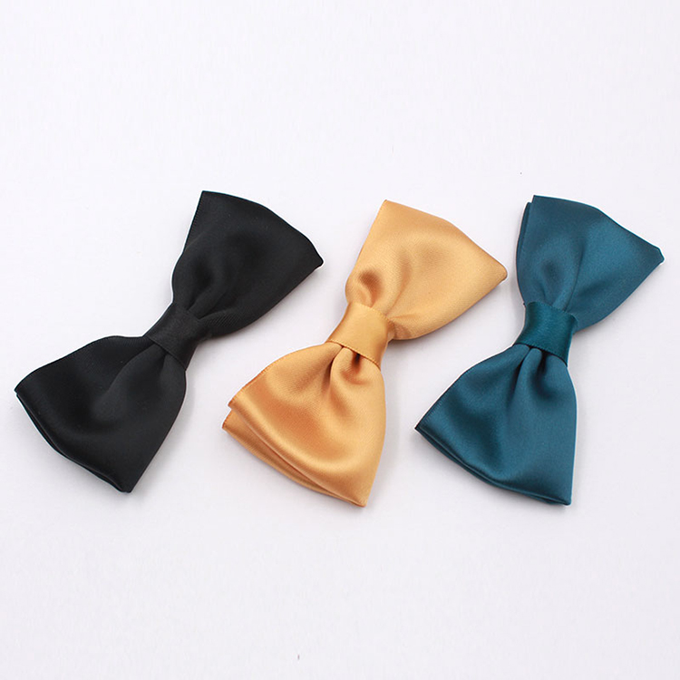 High Durability Satin Ribbon Bow , Fancy Premade Satin Bows With Clip