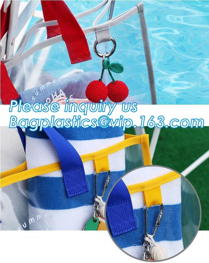Men Lady Biodegradable Shopping Bags Sling Shoulder PVC Crossbody