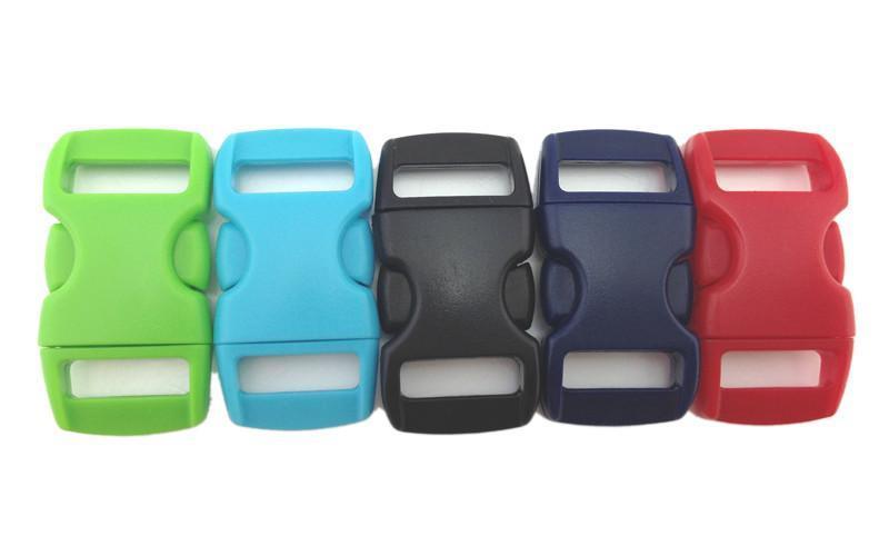 10mm Paracord Curved Side Release Buckle Plastic Buckle for Paracord Bracelet