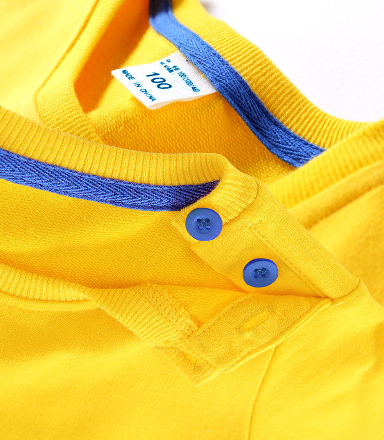 Sports Children'S Outfit Sets Casual Gold Velvet Two Piece