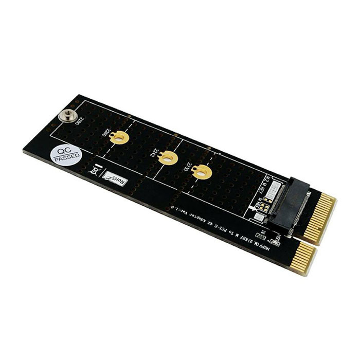 NGFF(M.2) Nvme M Key SSD To PCI- E 4X Adapter(Vertical Installation)