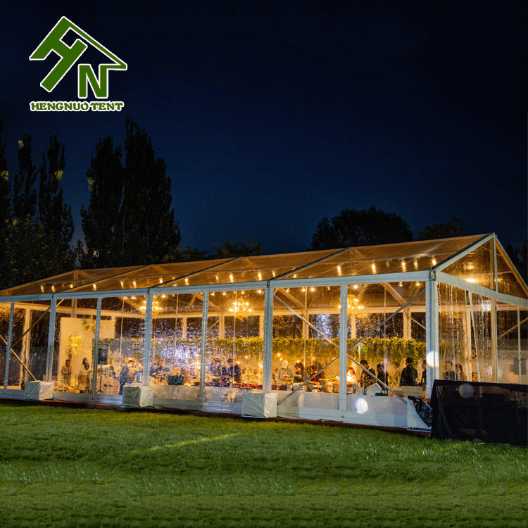 112x203x4 Frame Clear Wedding Marquee 10x20 Canopy Tent Polyvinyl Chloride