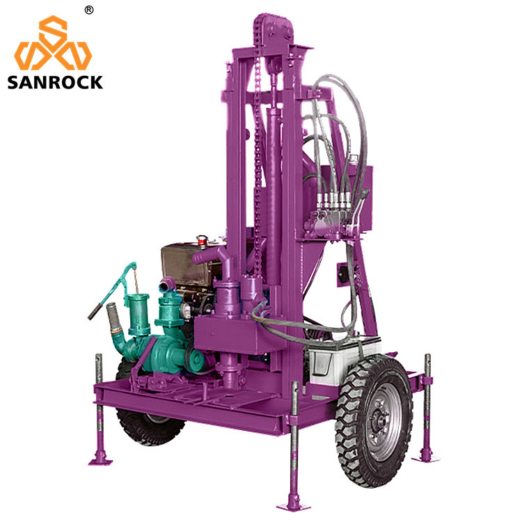 Portable Water Well Drilling Rig Hydraulic Small Water Well Drilling Equipment