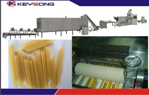Full Automatic Macaroni Pasta Making Machine 380v / 220v 70KW Output 80 - 100kg