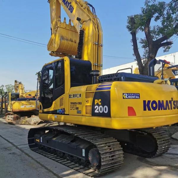 Original Hydraulic Pump Komatsu PC200 Excavator PC200-6 PC200-7 PC200-8 at