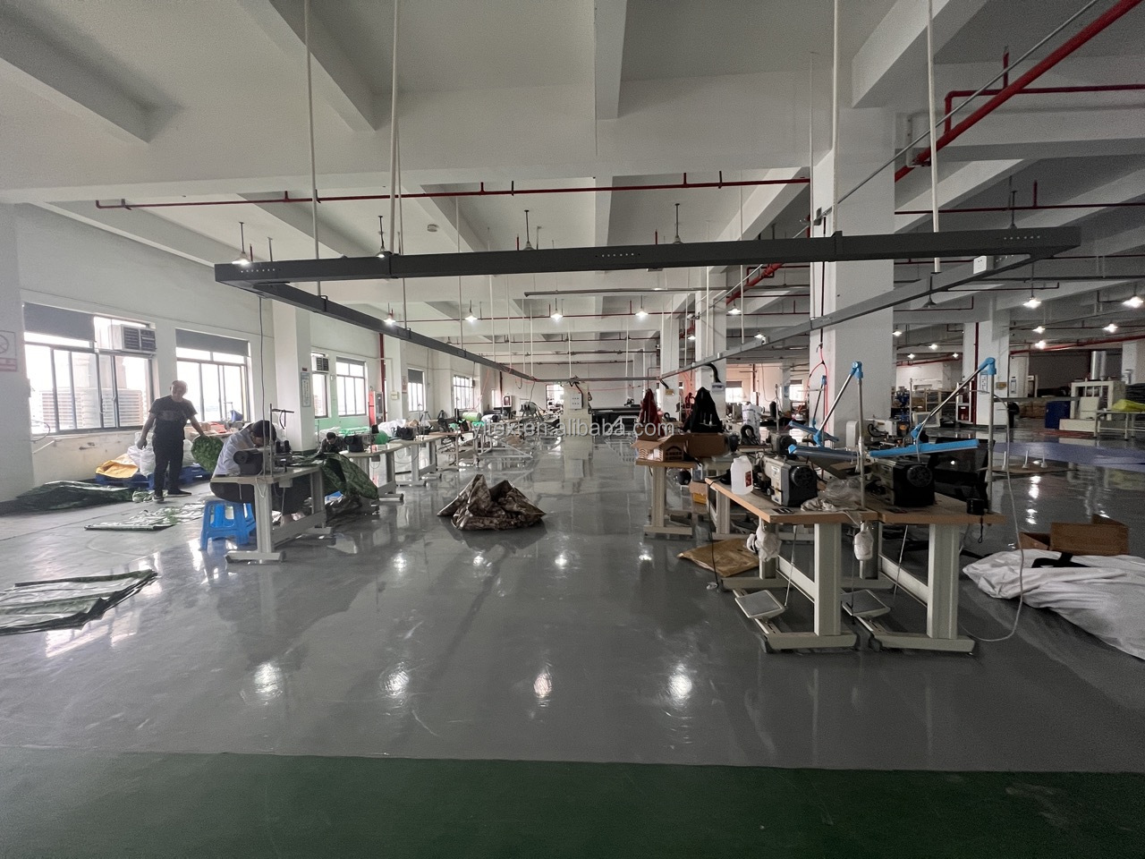 Heavy Duty White Tarp Ground Sheet Cover 340gsm Large Tarpaulin Sheet