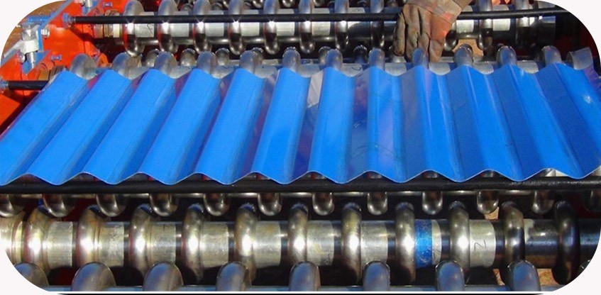 corrugated roof sheet machine