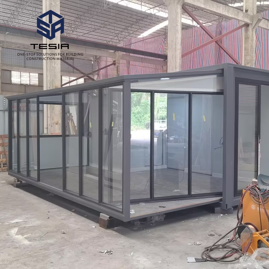 20FT Expandable Prefabricated Container House Folding Fabricated Container House