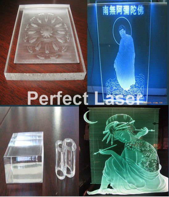 Heavy Steel Computer Controlled CNC Router / CNC Glass Engraving Machine