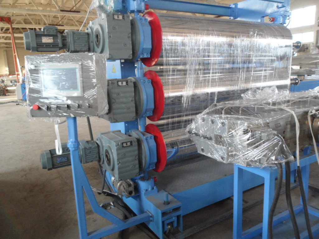 PVC Plastic Sheet Extrusion Line / PVC Plastic Sheet Making Machine / Plastic Sheet Extruder