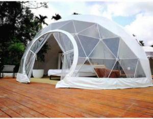  4M Garden Igloo Tent , Outdoor Camping Tent Party House Geodesic Dome Tent Manufactures