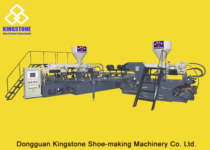 Automatic Rotary PVC PCU Kids' Sandals Making Machine With Air Blowing 20 Stations