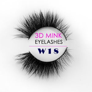 25MM Lightweight False Eyelashes , Siberian Real Luxury Mink Lashes