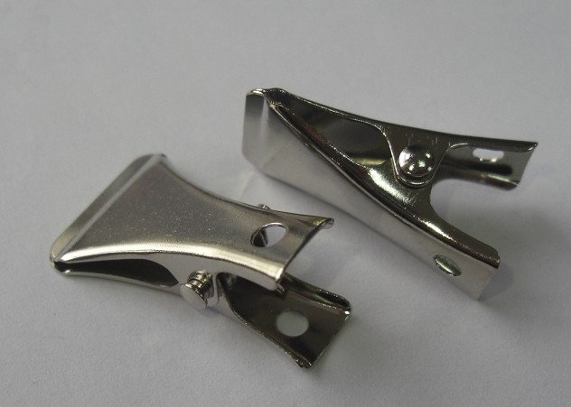 Hot Selling High Quality Small Metal Name Badge Clips
