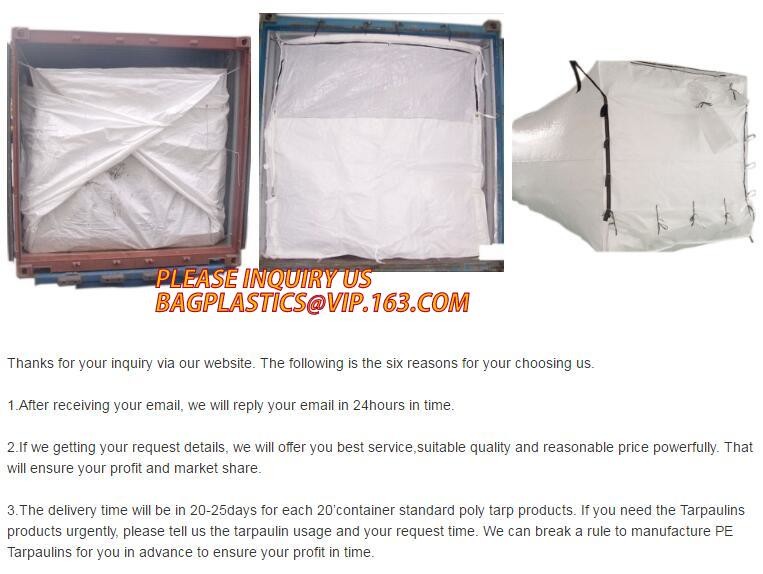 Open Top Drawstring 10 Mil Dumpster Container Liners,Drawstring Open Top 6 Mil Dumpster Container Liners, BAGEASE PAC