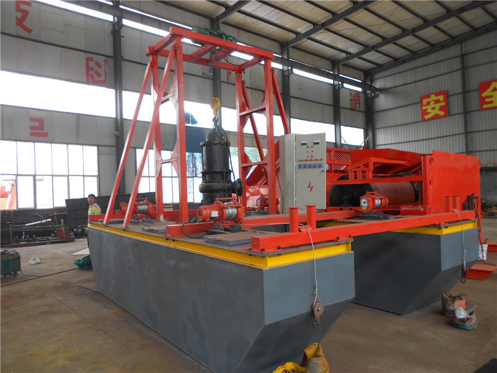 River Submerge Sand Dredger With Dredging Sand Pump