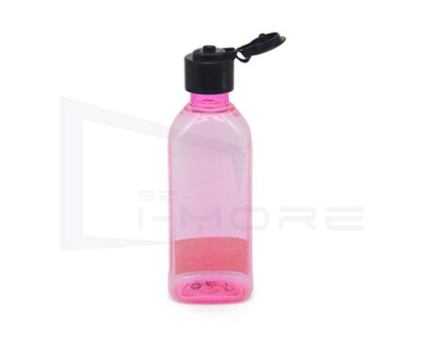 PE Plastic Cosmetic Flip Top Travel Empty Squeeze Shampoo Cleanser Hand Cream