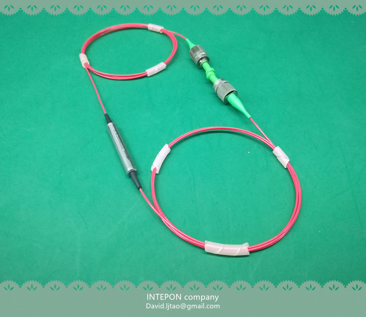1550nm In-line Faraday Rotator, Fujikura PM panda fiber, 45° rotation angle, FC/APC connector