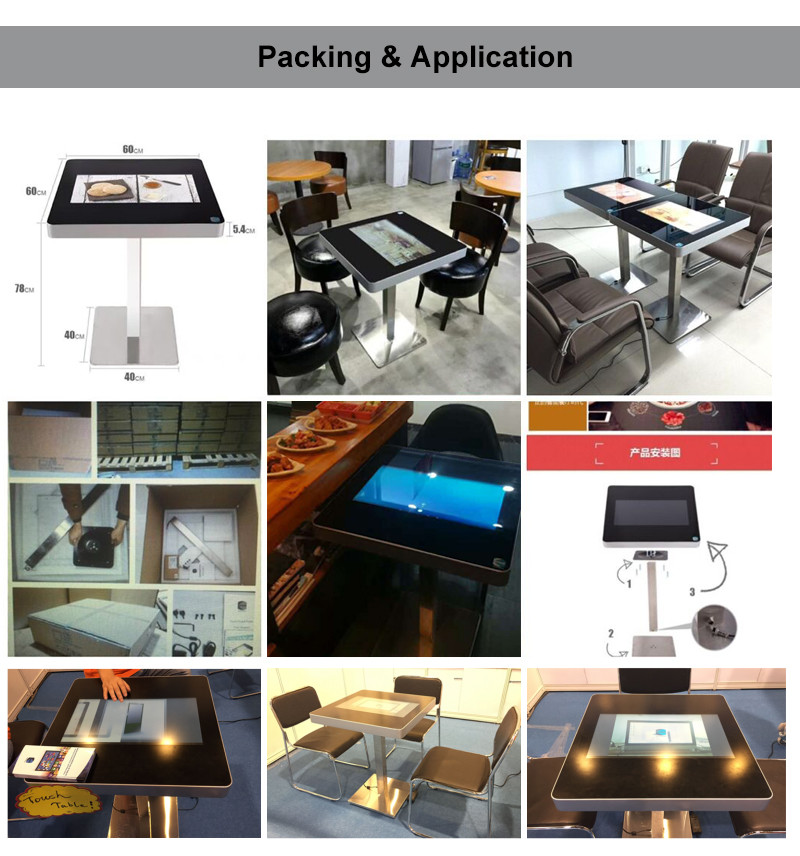 Transform Your Gaming Experience Interactive Touch Screen Table 21.5inch Game Table And Android OS