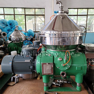 Stainless Steel Disc Stack Separator For Starch Slurry Clarification In Dairy