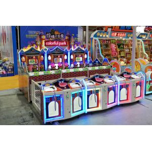 Horror Halloween Shooting Arcade Machine For Carnival Bubble Wrapper Packaged