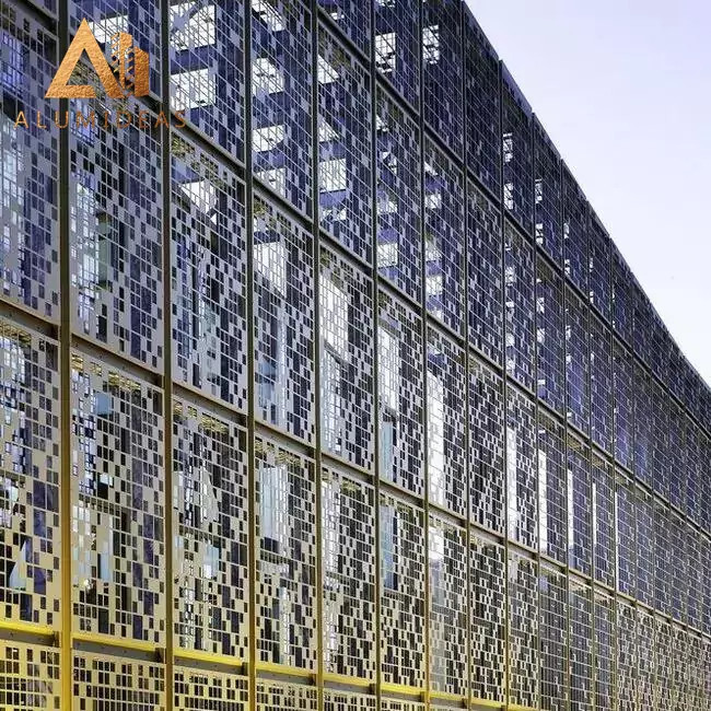 Educational Building with Aluminum Facade