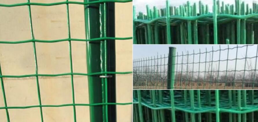 Green Welded Wire Mesh Fence