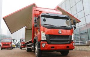  2012 Year Used Heavy Duty Trucks 4×2 Drive Mode HOWO Brand Van Body Cargo Box Manufactures