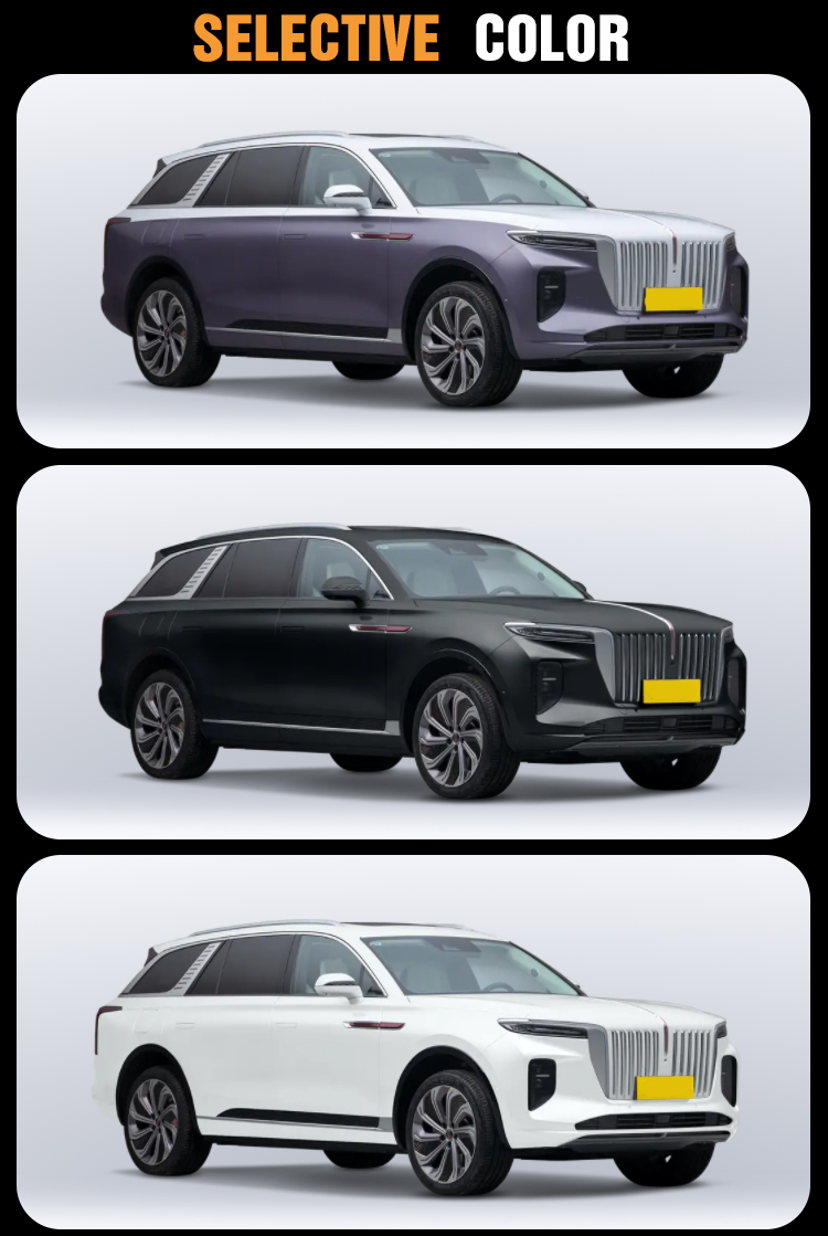 2024 Seven Seats Energy Electric Vehicle Hong Qi E-Hs9 Flagship Enjoyment Version Battery Type Ternary Lithium Battery