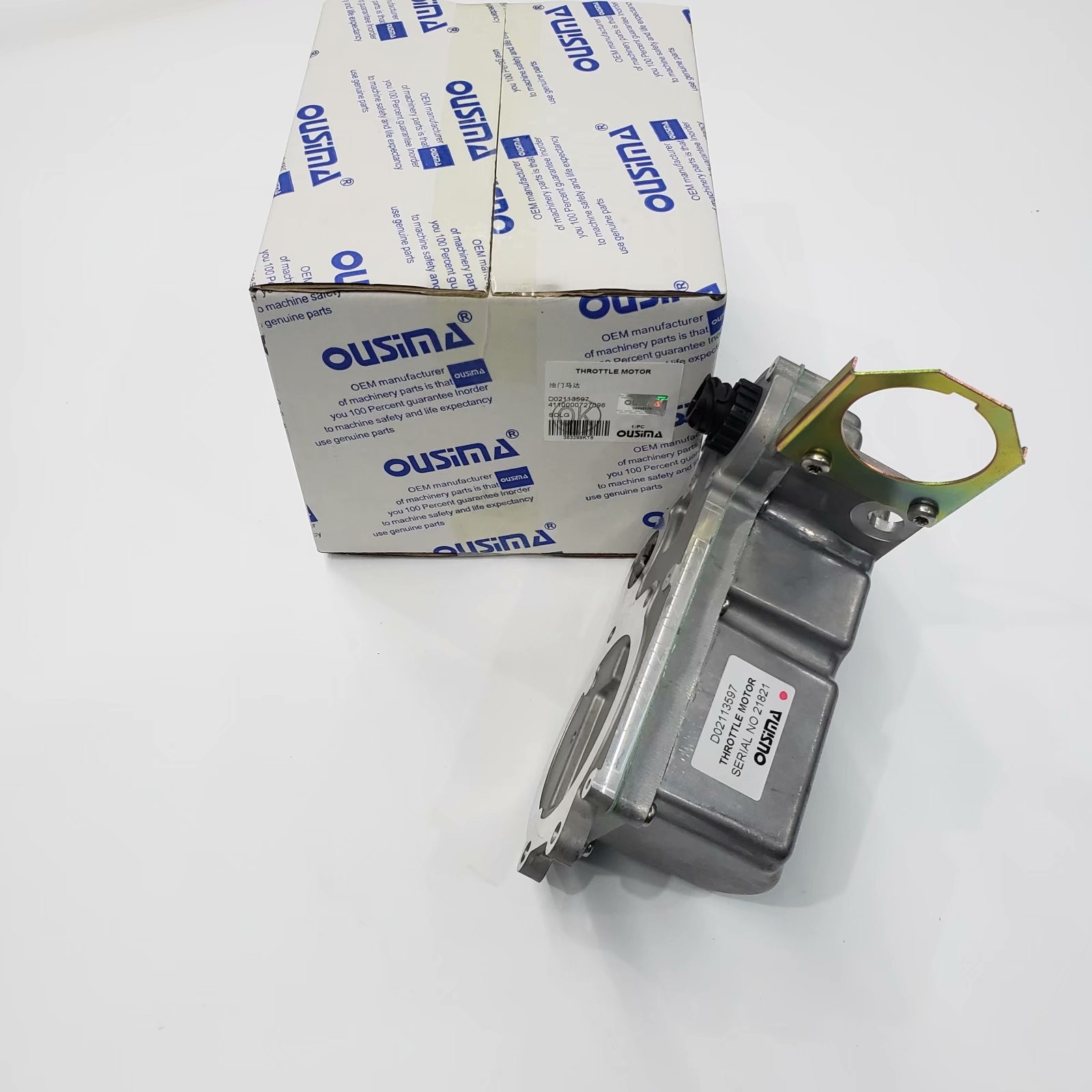 4110000727096 Excavator Throttle Motor , D02113597 Sdlg Spare Parts