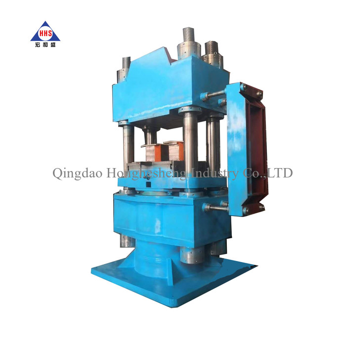SBR Rubber Flange Gasket Plate Vulcanizing Press Machine 4 Layers