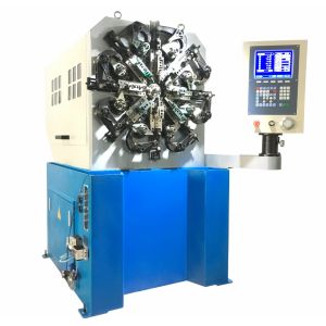 High Precision 5 Axis CNC Spring Forming Machine With Wire Rotation And Spinner