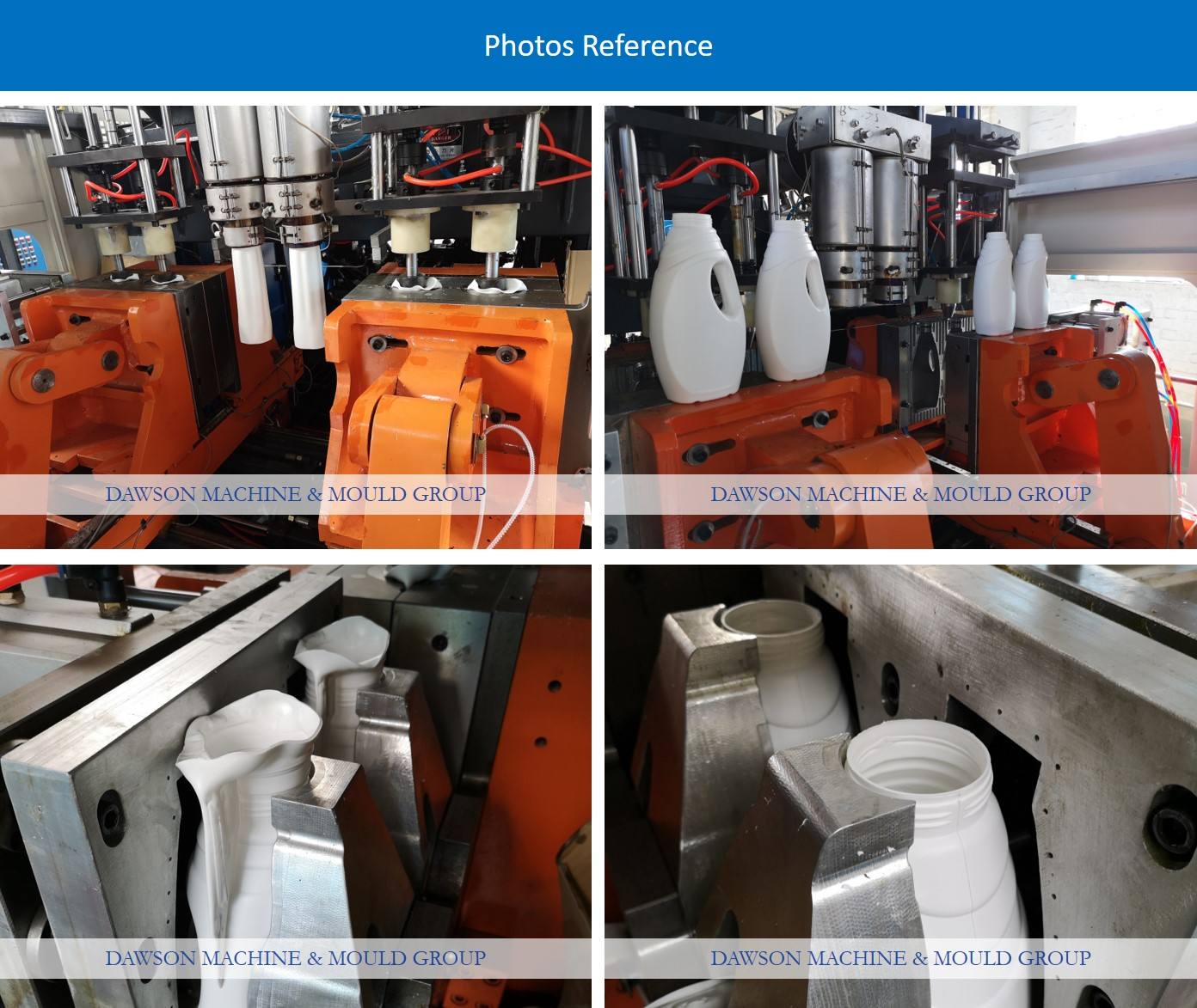 Automatic Laundry Detergent HDPE PP Bottle Blow Molding Machine