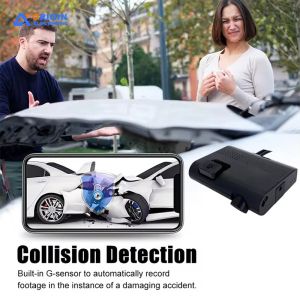 Vehicle GPS Locator Dual Lens All In One Dash Cams Front And Rear For Fleet