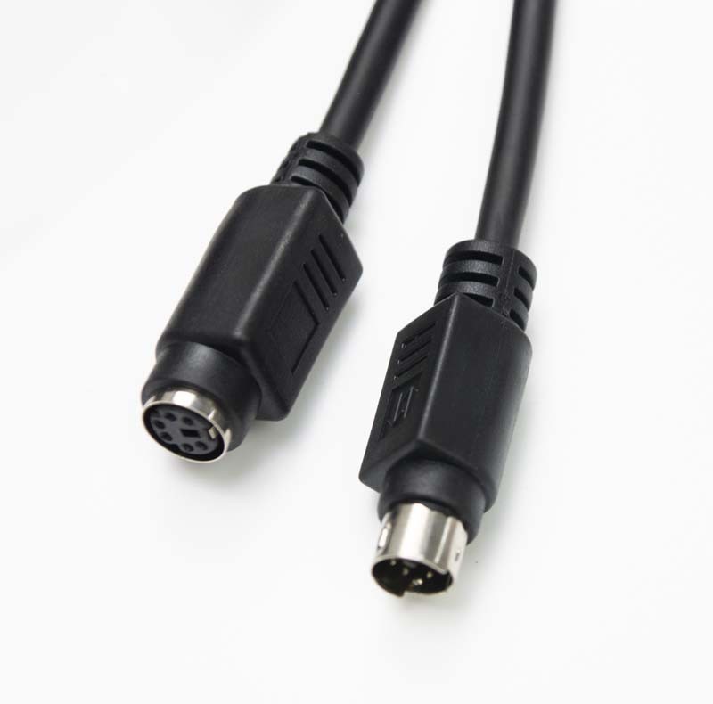 Black Compatible Scanner Data Cable Straight For 1902ghd 1902gsr