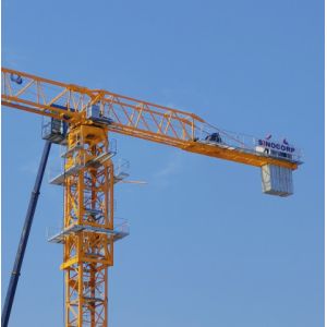 60m Flat Top Tower Crane Used In Building Construction
