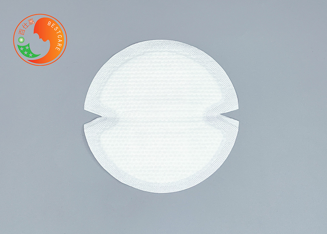 Round Feminie Disposable Breast Pads Baby Feeding Custom Thin Nursing Pads