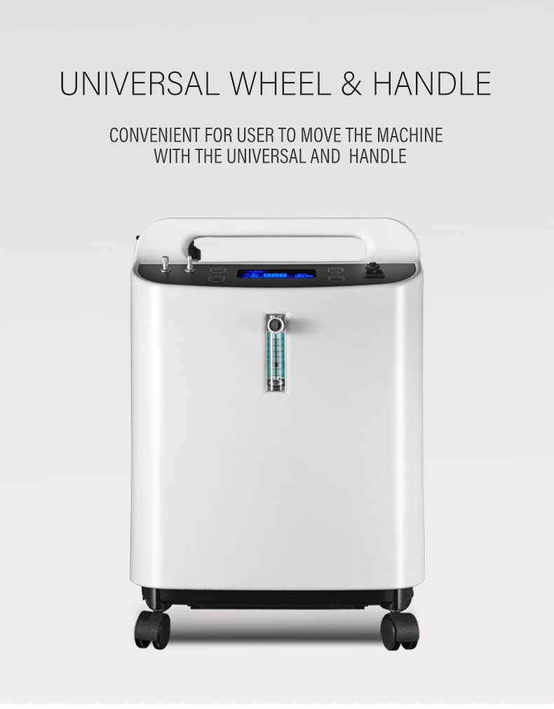 350W 5L Oxygen Concentrator For Home Cooper Compressor 55DB