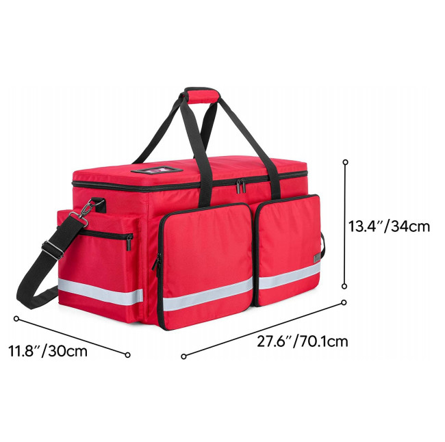 Oxygen Tank Empty Nylon Medical First Aid Bag Emergency Bag With Compartment