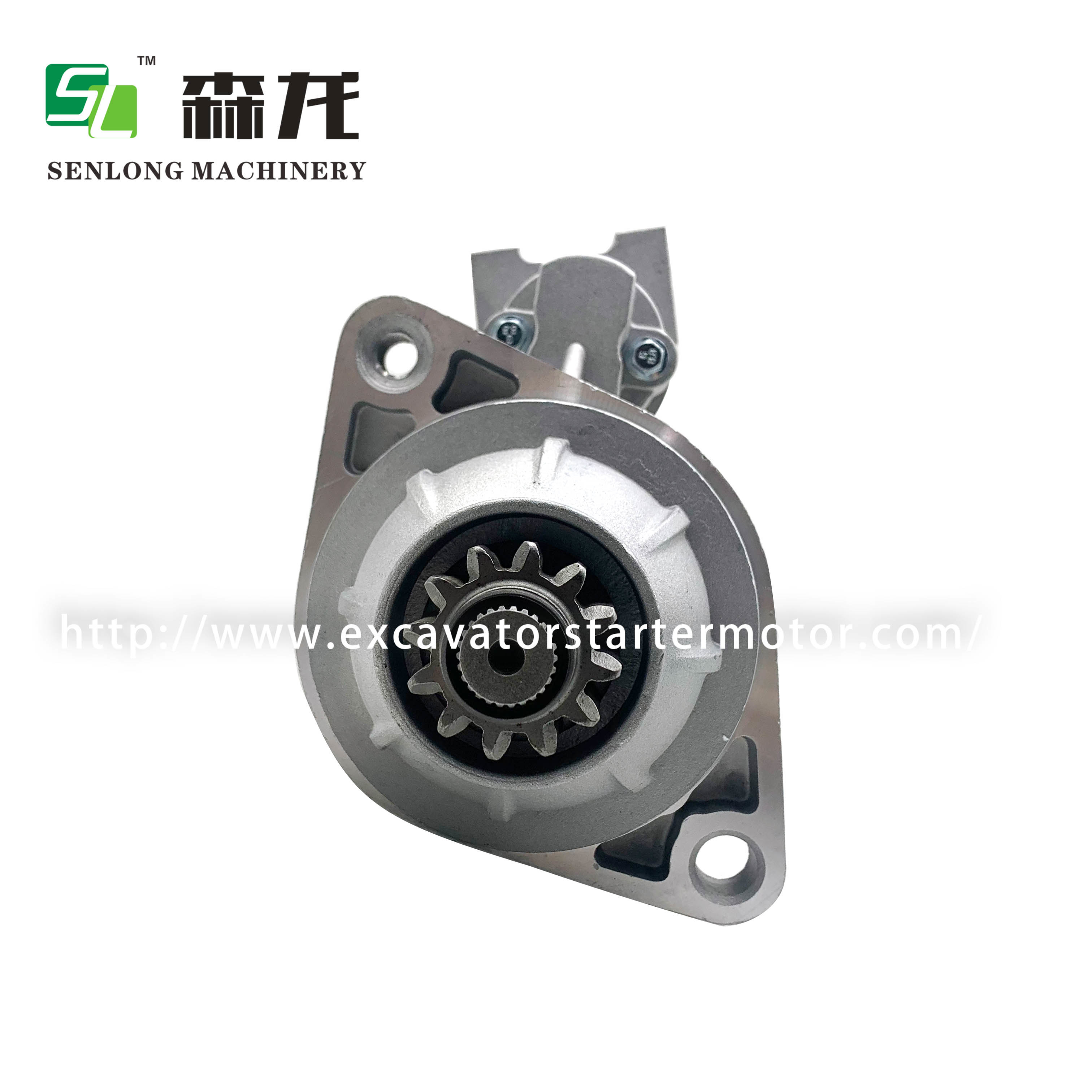 24V 12T 7.0KW Excavator Starter Heavy Duty Truck Motor QDI2709A-PC 0708010-017 DG1A 4110/125Z 44DF3 6110/125G5