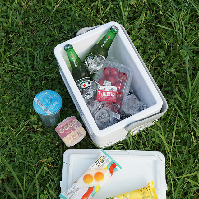 5L Capacity Ice Cooler Box High Density PU Insulated Ice Box