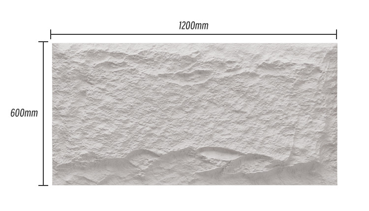 PU Artificial Stone Wall Panel Polyurethane Mushroom Stone 3D Decorative Stone Wall Panel