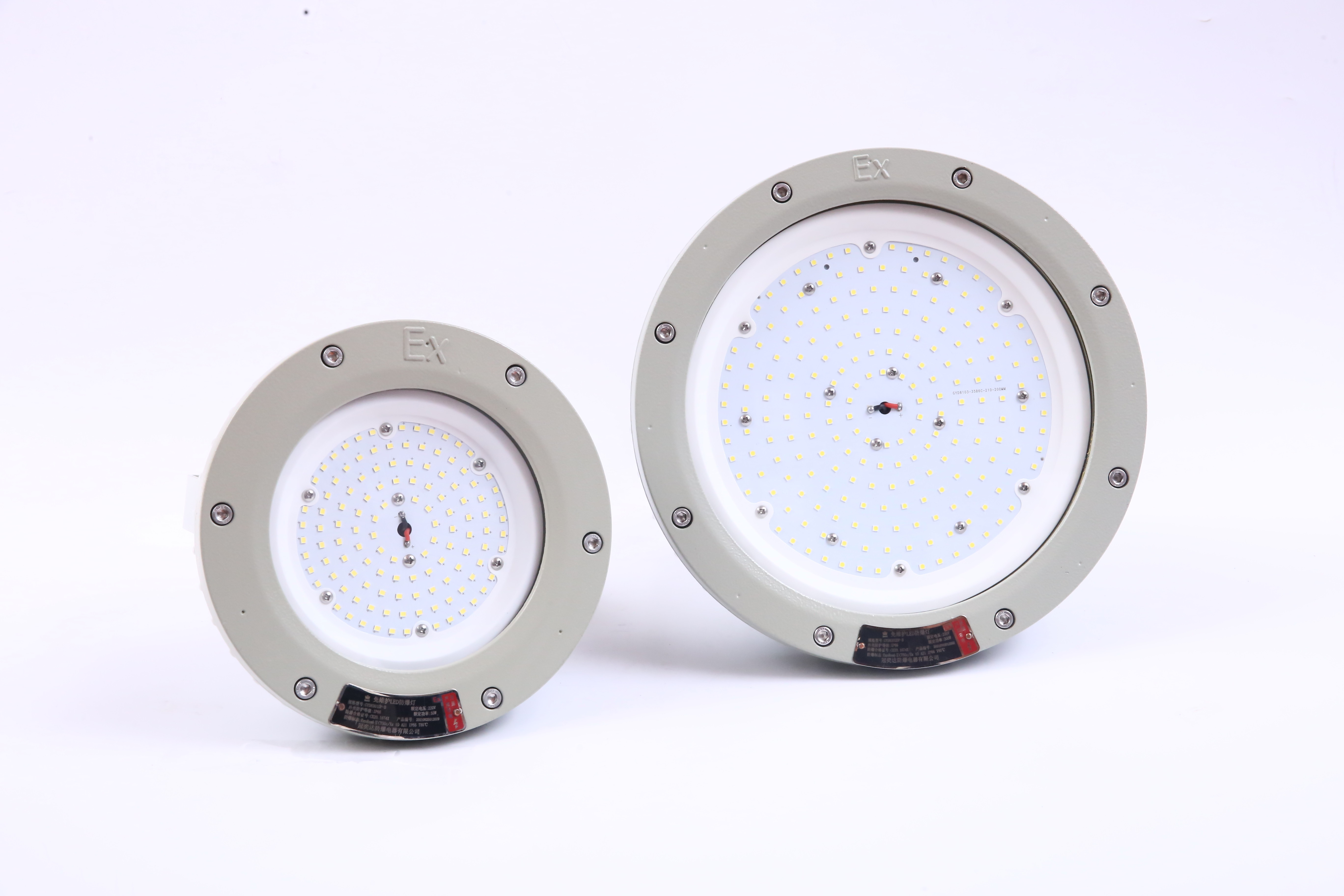 Top selling Led Light Fixtures 100w 200w High Bay Lighting With Factory Price 120lm/w Explosion Proof Lamp Manufacturers