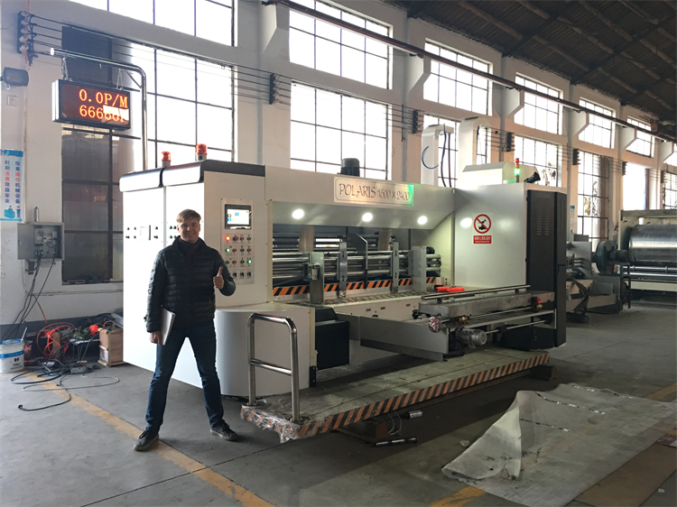 Industrial Automatic Flexo Printing Slotting Die-cutting Machine for Carton Paper Forming