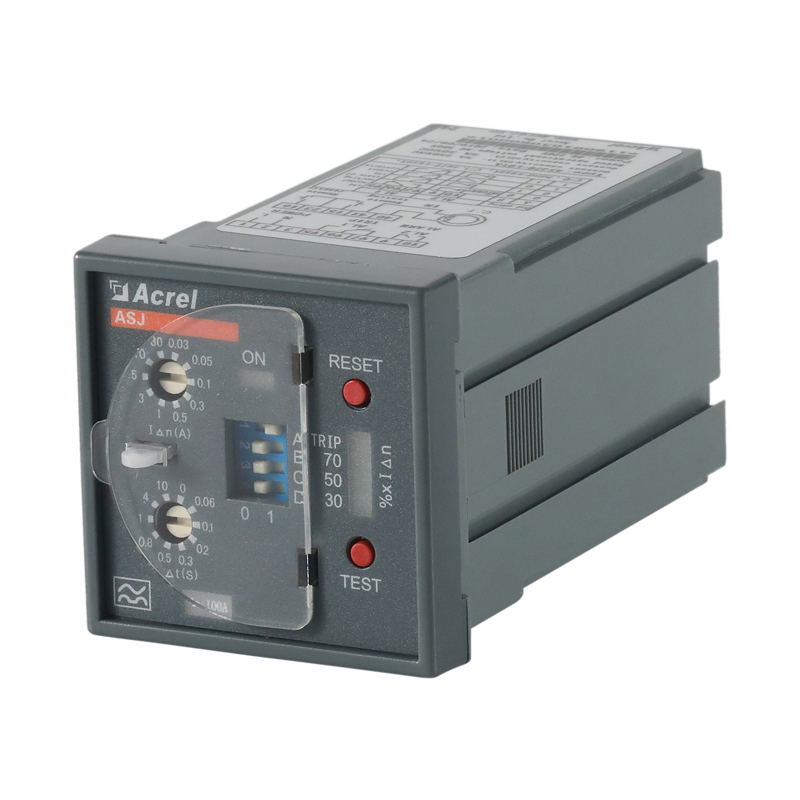 ASJ20-LD1A AC110V AC220V Residual Current Relay Panel Mounted
