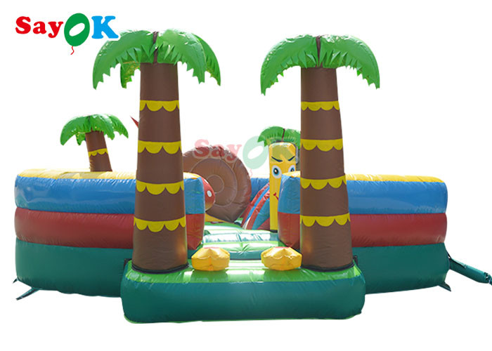 Giant Inflatable Bouncing Castle Commercial Inflatable Bounce Playground Anti Ruptured