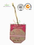 Metallic String custom hang price Tags Labels For Jeans Pants Clothing