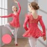 Buy cheap Children dance costumes girls cotton lace long-sleeved autumn ballet dance dress from wholesalers