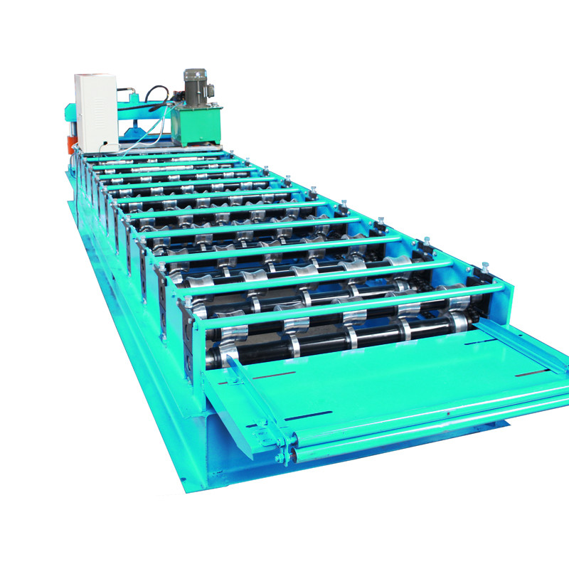 High Speed 45# Steel Roof Roll Forming Machine For Aluminum And Color Steel